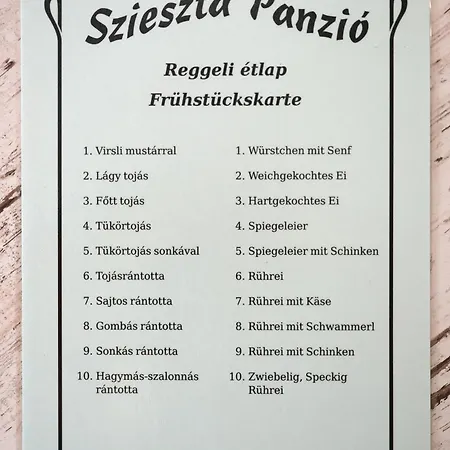 Szieszta Panzio